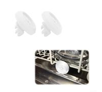 Rulli di supporto per lavastoviglie compatibili con modelli Miele serie G, set da 2 pezzi per ripristinare il movimento originale del rack (bianco)