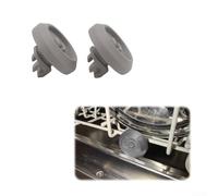 Rulli di supporto per lavastoviglie compatibili con modelli Miele serie G, set da 2 pezzi per ripristinare il movimento originale del rack (grigio)