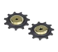Rulli enduro bearings a 11 denti per deragliatore shimano dura ace a 12 velocita nero