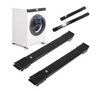 Rulli estensibili for mobili ed elettrodomestici, base regolabile for rondella for spostare elettrodomestici, rulli regolabili for elettrodomestici resistenti, ruote, base robusta, supporto fino a 660