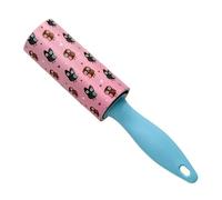 Rulli fluff, rullo di lanugine appiccicoso, rimozione lanugine di gatto include 30 foglie, pulitore lanugine, rimozione di animali domestici portatile per abbigliamento, divano, tappeto, mobili