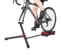 Rulli for allenatore for bicicletta muti, supporto for for bici da interno pieghevole Piattaforma di allenamento a riluttanza portatile for diametri delle ruote 24-29 pollici Sport