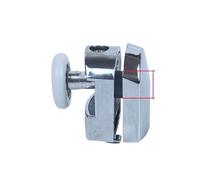 Rulli for porta doccia | Rulli for porta doccia scorrevole da bagno: confezione da 4 ruote di ricambio(23 Upper Part Small)