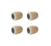 Rulli for transpallet Rulli for transpallet, Diametro 80mm, Larghezza 93mm, Cuscinetti 6204 Incorporati, Foro 20mm, Ruote di Carico in Nylon Ruota Tamburo 80x93x20mm Capacità di Carico 600KG (4 Pezzi)