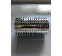 Rulli Grattugia Formaggio Inox e Ferro - Standard Originale per RGV, Fimar, Fama, Reber, Everest, CMD, Polypool, Sei Larem, Quick Mill, Hardes ecc.. (FERRO, LAREM 55X97)