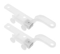 Rulli Magnetici per Binario Tende, Accessori Bianco Plastico Ferro | Scorrimento su Rotaia, Antiruggine e Rimozione Rapida, per Finestre e Ristoranti