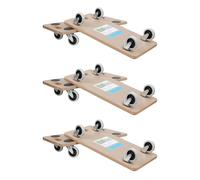 Rulli Mobili Aiutanti IN Movimento 6er Set MDF 200 KG a Carrello Mobile
