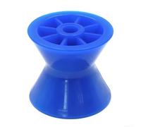 Rulli oscillanti a coste per rimorchi per barche, accessorio ideale per carico e scarico imbarcazioni sicure (blu)