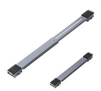 Rulli per elettrodomestici robusti - Traslochi da frigorifero 46,5 x 5,2 x 4 cm | Supporto di base universale per dispositivo | Base per lavatrice mobile, spostare facilmente i Ma