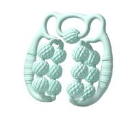 Rulli per gambe per muscoli, Rulli per polpacci, Massaggiatore per gambe ad anello a doppia, Rullo muscolare, Rullo manuale, Massaggiatore dei tessuti profondi, Strumenti per il massaggio del corpo p