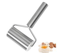 Rulli per Pasta Dough Rolling Pins Rullo da Pasticcere Rullo Matterello in Acciaio Inox Matterello Mattarello Rullo per Panettiere per Pasticceria, per Cottura a Casa, Facile da Maneggiare