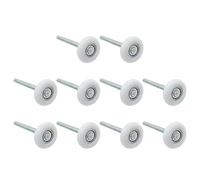 Rulli Per Porta Del Garage In Materiali Nylon Da 10 Cuscinetto Tenuta Dello Stelo Della Ruota Accessorio Portatile Per Operazioni Silenziose Uso Quotidiano Sostituzione Hardware Della