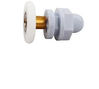 Rulli per porta doccia, 4 pezzi 19/23/25/27/29 mm doccia porta scorrevole puleggia vecchia arco bagno vetro pista ruota(19mm)