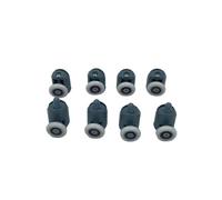 Rulli per porta doccia, 4 pezzi-8 pezzi/set cabine doccia puleggia/rullo doccia/corridori/ruote/pulegge diametro 20mm/22mm/23mm/25mm/27mm(4 Upper 4pcs Lower,22MM-6MM)