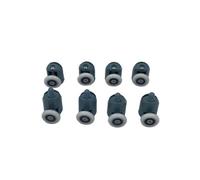 Rulli per porta doccia, 4 pezzi-8 pezzi/set cabine doccia puleggia/rullo doccia/corridori/ruote/pulegge diametro 20mm/22mm/23mm/25mm/27mm(4 Upper 4 Lower,20MM-6MM)