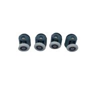 Rulli per porta doccia, 4 pezzi-8 pezzi/set cabine doccia puleggia/rullo doccia/corridori/ruote/pulegge diametro 20mm/22mm/23mm/25mm/27mm(4pcs Upper,27MM-6MM)