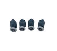 Rulli per porta doccia, 4 pezzi-8 pezzi/set cabine doccia puleggia/rullo doccia/corridori/ruote/pulegge diametro 20mm/22mm/23mm/25mm/27mm(4pcs Lower,25MM-6MM)