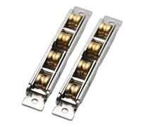 Rulli per porta in acciaio inox con meccanismo silenzioso per una vita tranquill