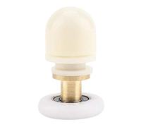 Rulli per porte doccia Ottone in ottone scorrevole per porte doccia in vetro Rulli corridori Porte del bagno Diametro 20mm 23mm 25mm27mm (set di 8)(27mm)