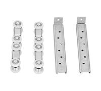 Rulli per Porte Scorrevoli, Antiossidazione delle Ruote per Porte Scorrevoli per Porte in Legno, Porte per Fienili, Porte Scorrevoli per Camere da Letto, Armadi, Guardaroba