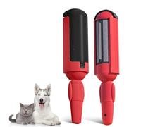 Rulli riutilizzabili per peli di Animali Domestici, Rimozione Di Pelucchi Per Peli Di Animali Domestici Per Vestiti, Rullo for la rimozione dei peli di animali domestici (rosso)