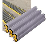 Rulli trasportatori di ricambio in acciaio inox, diametro 2,5 cm, 6,1 cm, per applicazioni in falegnameria, lunghezza 25 mm, 500 mm, durevoli ed efficienti