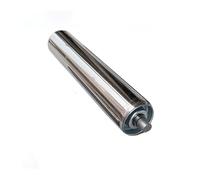 Rulli trasportatori for linee di assemblaggio Rullo in acciaio inossidabile con albero non motorizzato, rullo trasportatore a nastro, azionato da barra, diametro 50 mm, 1 pezzo(50x250x290mm 1PC)
