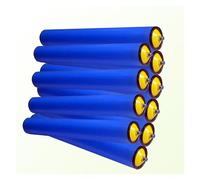 Rulli trasportatori industriali in PVC, set di 10 pezzi da 8 mm/0,31" e 12 mm/0,47" diametro albero 1-4 pollici dimensioni rulli componenti trasportatori non alimentati per la movimentazione dei