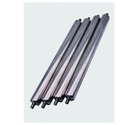 Rulli trasportatori resistenti, diametro 2,5 cm, per la movimentazione di nastri e materiali, 850 mm, durevoli, affidabili, ideali per logistica e magazzini