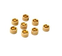 Rulli variatore 8PC Racing YP250 Performance 9g 13g 14g Pesi 20x12mm for YMH X-Max 250cc(Black)