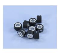 Rulli Variatore POLINI 19x12mm 7,6gr -9 Pezzi per Moto Ricambi