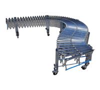 Rulliera Estensibile Folle Rulli in Acciaio mm.700x1500-5900 h.550-850 ES71559RF