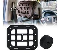 RULLINE Pannello rigido per veicoli compatibile con accessori tattici per zaino per poggiatesta auto porta attrezzi Molle borse EDC Tools