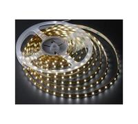 Rullo 5 metri striscia LED adesiva SMD 3528 IP65 bianco puro 12V DC