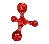 Rullo a sfera per massaggio, 8,2 x 8,5 cm, palla da massaggio, strumento | di massaggio multifunzionale portatile portatile, palle a per l'uso dei muscoli della schiena,