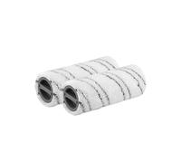 Rullo a spazzola Rullo for pavimenti in microfibra Lavabile a basso rumore Rotazione facile da usare, compatibile con Karcher, FC3 FC3D FC5 FC5D FC7(2pcsB)