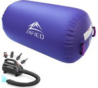 Rullo ad Aria per Ginnastica, Rullo ad Aria Gonfiabile per Ginnastica e Yoga con Pompa ad Aria, Tappeto da Ginnastica Gonfiabile, Tappeto da Ginnastica per Fitness