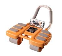 rullo addominale, Rullo addominale for esercizi addominali da interno Ruota di supporto for il fitness 4 ruote auto-rimbalzanti(Orange)