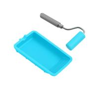Rullo adesivo multiuso con tecnologia con scanalature inclinate, applicazione uniforme per progetti artigianali professionali, rullo adesivo in silicone facile da pulire