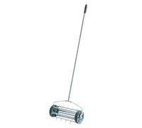 Rullo Aeratore per Prato Acciaio 140 x 44 x 115 cm Ø14,5 cm