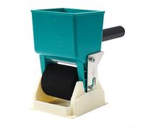 Rullo applicatore manuale per colla con regolazione del flusso in metallo e rullo in spugna, per produzione di mobili e laminatoi che richiedono un'applicazione uniforme della colla (7,6 cm regolabile