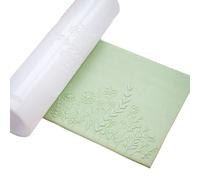 Rullo Argilloso Acrilico Per La Produzione Orecchini Con Motivi Floreali E Facile Impugnatura Colpa Per Texture Strumento Ceramica Stampo Strumento Texture Argillica Acrilica Rullo