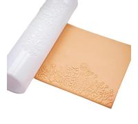 Rullo Argilloso Acrilico Per La Produzione Orecchini Con Motivi Floreali E Facile Impugnatura Colpa Per Texture Strumento Ceramica Stampo Strumento Texture Argillica Acrilica Rullo