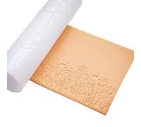 Rullo Argilloso Acrilico Per La Produzione Orecchini Con Motivi Floreali E Facile Impugnatura Colpa Per Texture Strumento Ceramica Stampo Strumento Texture Argillica Acrilica Rullo