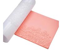 Rullo Argilloso Acrilico Per La Produzione Orecchini Con Motivi Floreali E Facile Impugnatura Colpa Per Texture Strumento Ceramica Stampo Strumento Texture Argillica Acrilica Rullo