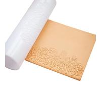Rullo Argilloso Acrilico Per La Produzione Orecchini Con Motivi Floreali E Facile Impugnatura Colpa Per Texture Strumento Ceramica Stampo Strumento Texture Argillica Acrilica Rullo