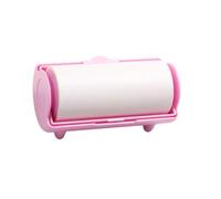 Rullo Assorbente per Olio Nail Art, Strumento Manicure Rosa ABS | Portatile e Leggero, Salva Spazio, Pulizia Dell’olio per Stampe Unghie, Uso Professionale e Fai