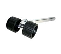 Rullo basculante 2 rulli dritto 40 mm - 1 PZ Osculati - 02.031.36 - 0203136