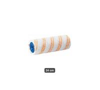 Rullo bianco righe gialle 24 cm per superfici ruvide