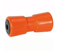 Rullo centrale arancio 185 mm Ø foro 21 mm